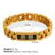 SL63 Colored Stone Gold Bracelet Picture3